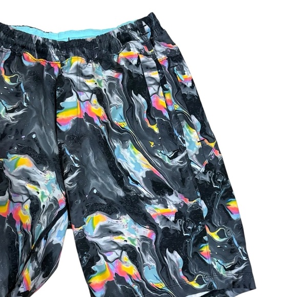 Birddogs Billy Wonkas Gym Shorts Lined 9" Elastic Waist Size Small Hybrid Short - Picture 4 of 8